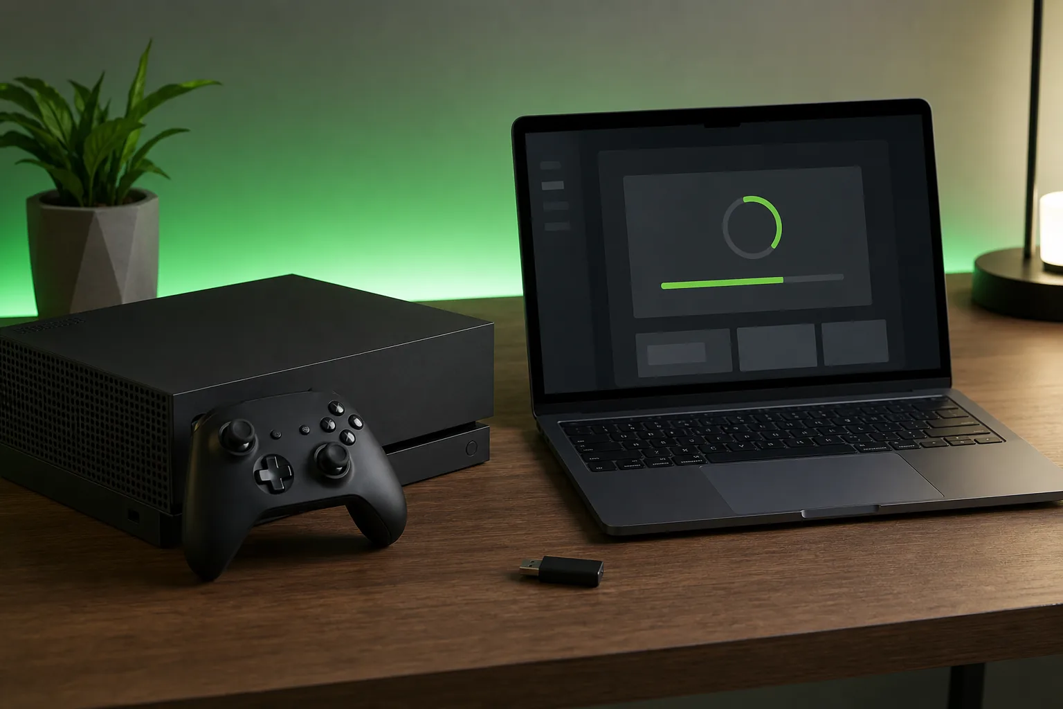 Preparazione aggiornamento offline Xbox con console, computer e USB